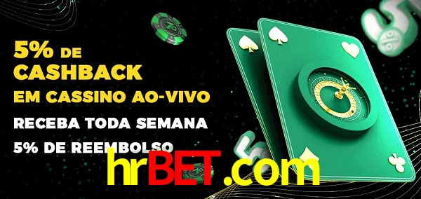 Promoções do cassino ao Vivo hrbet.com